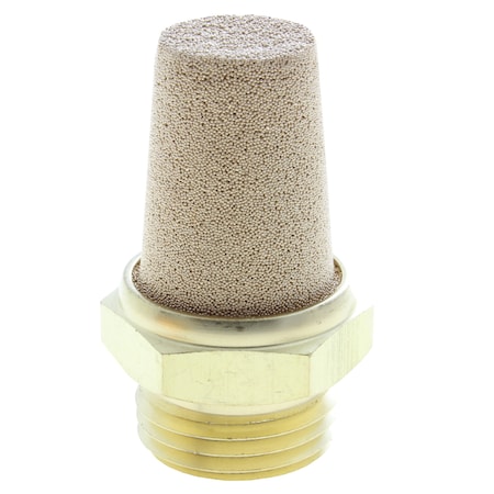 Advanced Technology Products Muffler, Sintered Bronze, 1/2" Male NPT SBM04